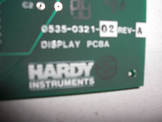 HARDY INSTRUMENTS 0535-0321-02 *USED*