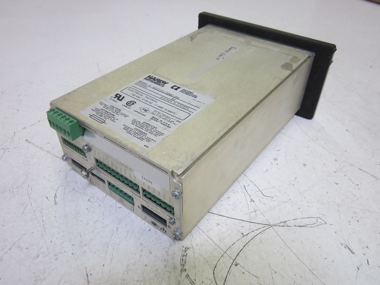 HARDY INSTRUMENTS HI2151/20WC-PM WAVERSAVER CONTROLLER 120V *USED*