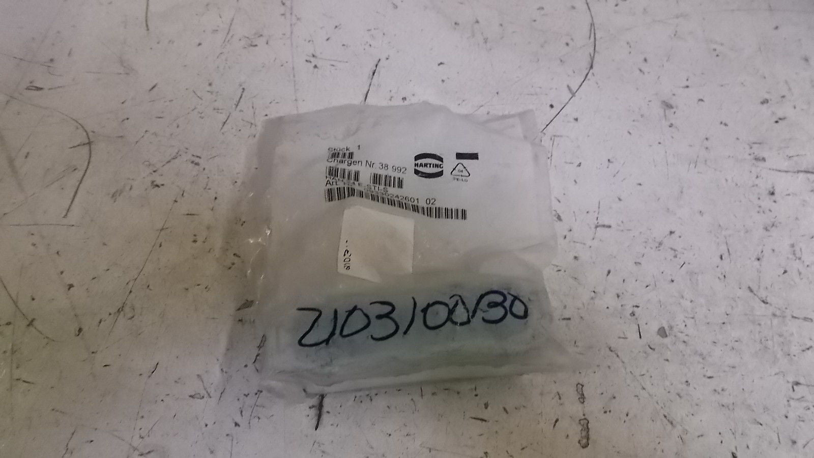 HARTING HAN24E-STI-S CONNECTOR INSERT 24PIN SCREW CONNECTOR *NEW IN FACTORY BAG*