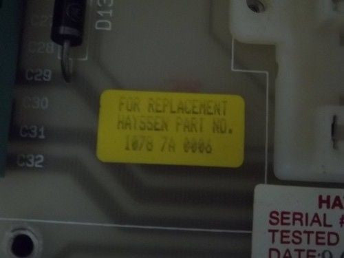 HAYSSEN 1078-7A-0006 *USED*