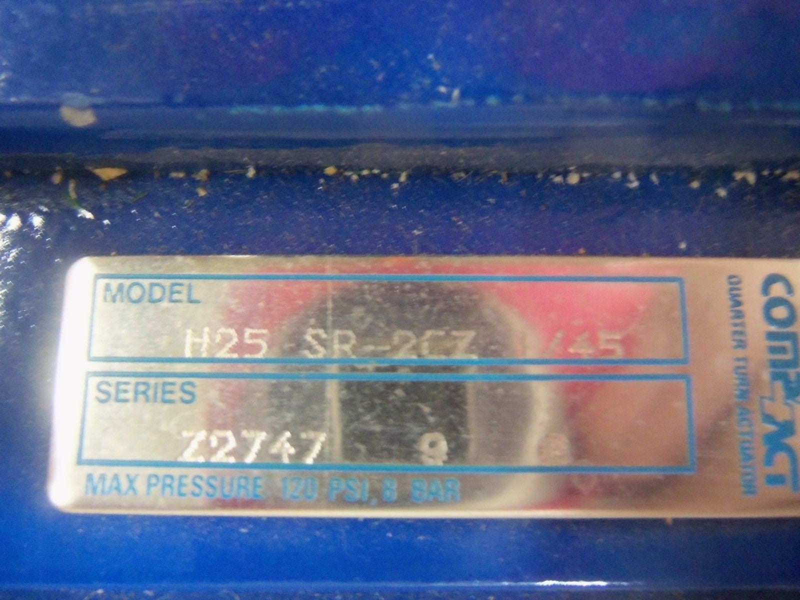 HAYWARD H25-SR-2CZ VALVE *USED*