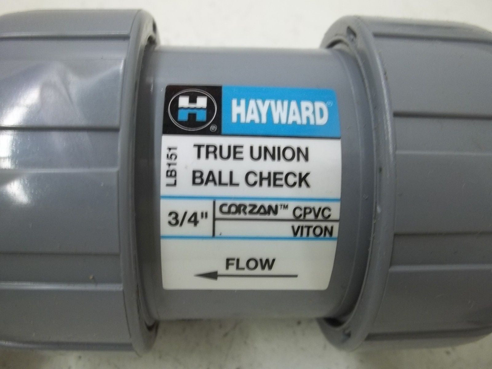HAYWARD TC20075ST 3/4" CPVC TRUE CHECK SOC/THD *NEW IN BOX*