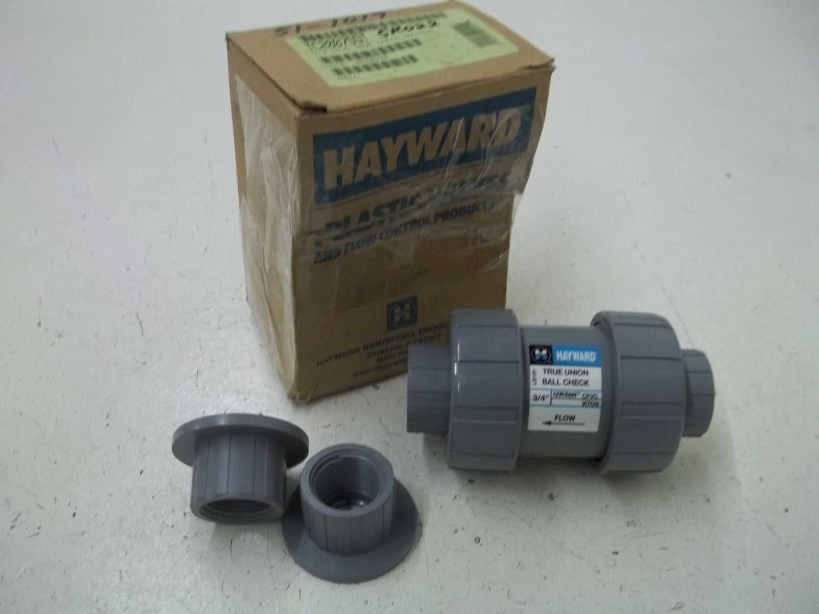 HAYWARD TC20075ST 3/4" CPVC TRUE CHECK SOC/THD *NEW IN BOX*