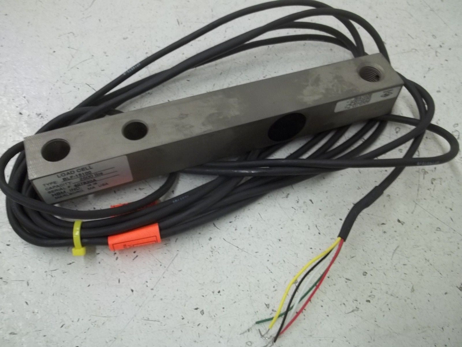 HBM BLF-15100 LOAD CELL 2,500LBS *NEW IN BOX*