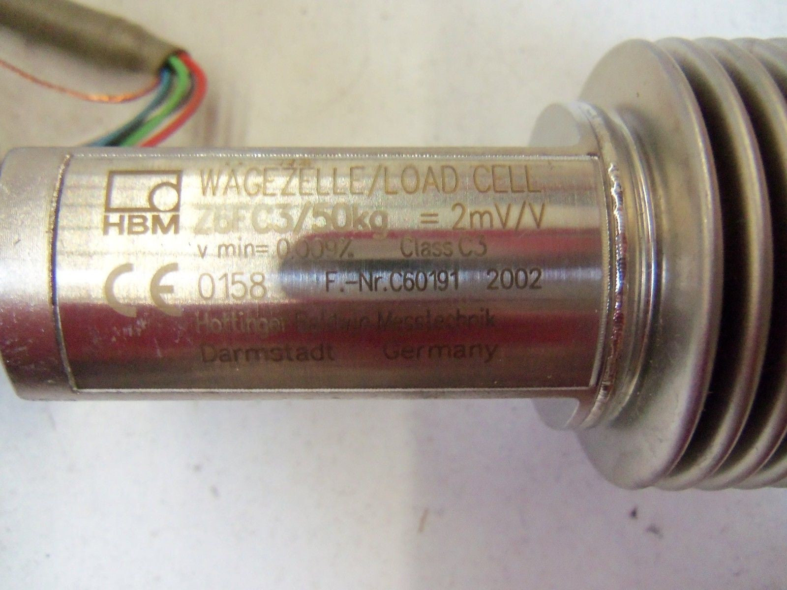 HBM LOADCELL C60191 2002 *NEW NO BOX*