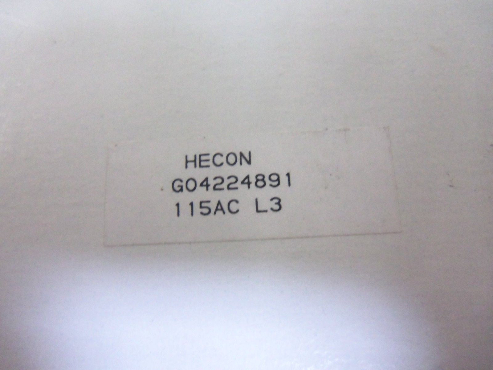 HECON G04224891 *USED*