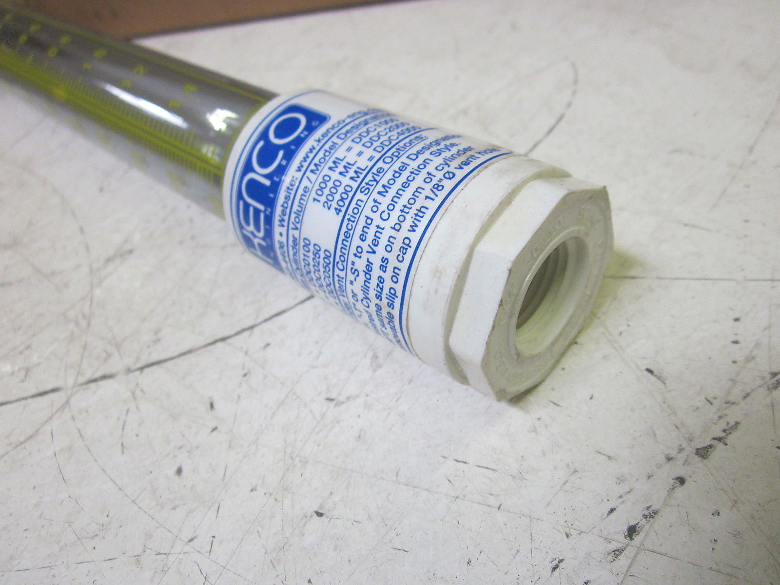 HENCO DDC0100-S PUMP SETTING GAUGE 0-1.4 GPH 0-100 ML *NEW IN BOX*