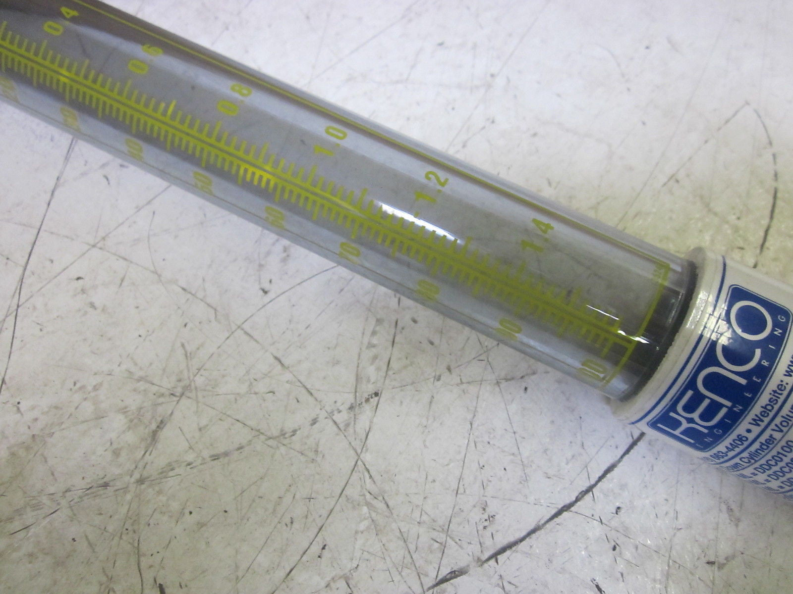 HENCO DDC0100-S PUMP SETTING GAUGE 0-1.4 GPH 0-100 ML *NEW IN BOX*