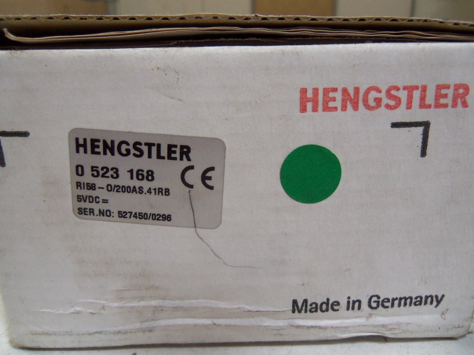 HENGSTLER ENCODER RI58-O/200AS.41RB  *NEW IN BOX*