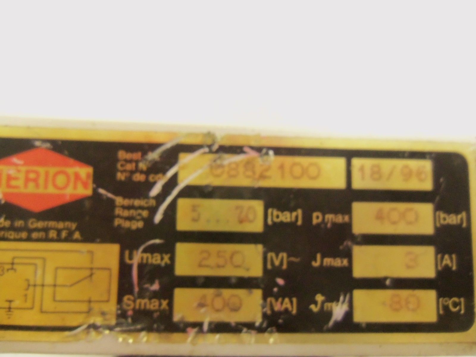 HERION O882100 *USED*