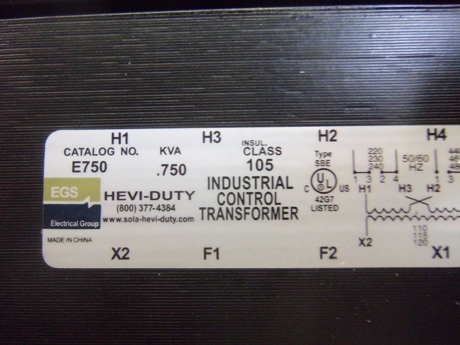 HEVI DUTY E750 *NEW IN BOX*