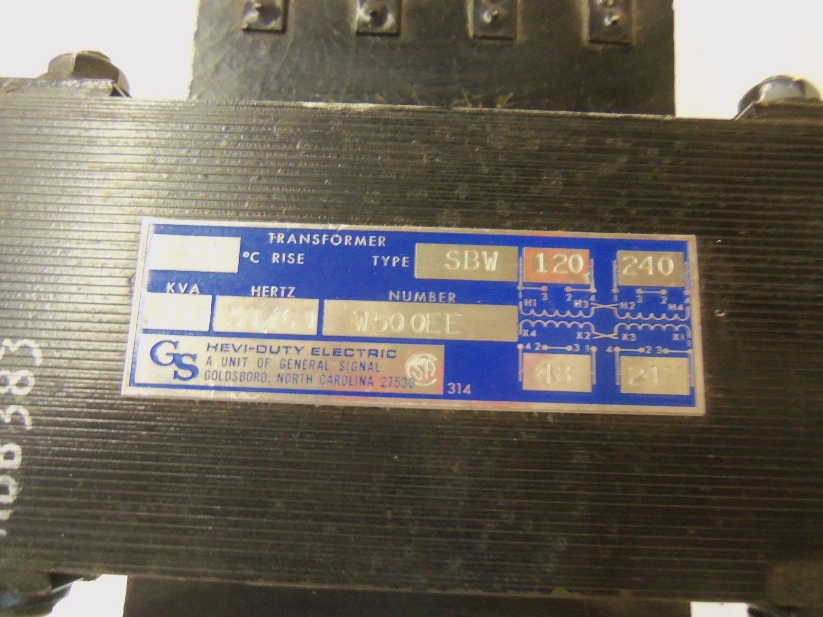 HEVY-DUTY ELECTRIC W500-EE *USED*