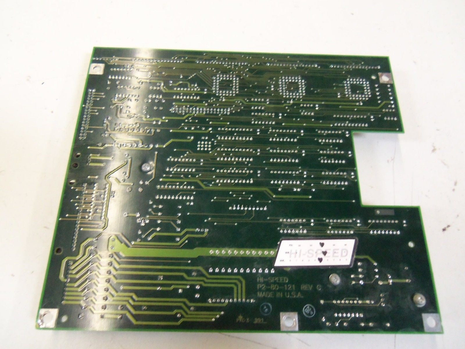 HI-SPEED P2-80-121 PC BOARD KEYBOARD DISPLAY *NEW NO BOX*