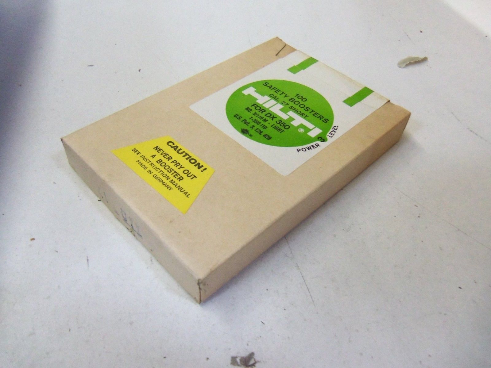 HILTI 100 SAFETY BOOSTERS 3/110M *FACTORY SEALED*