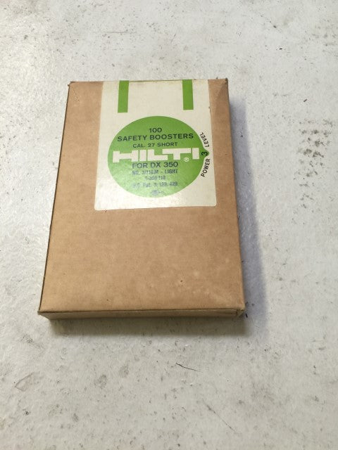 HILTI 100 SAFETY BOOSTERS 3/110M *NEW IN BOX*