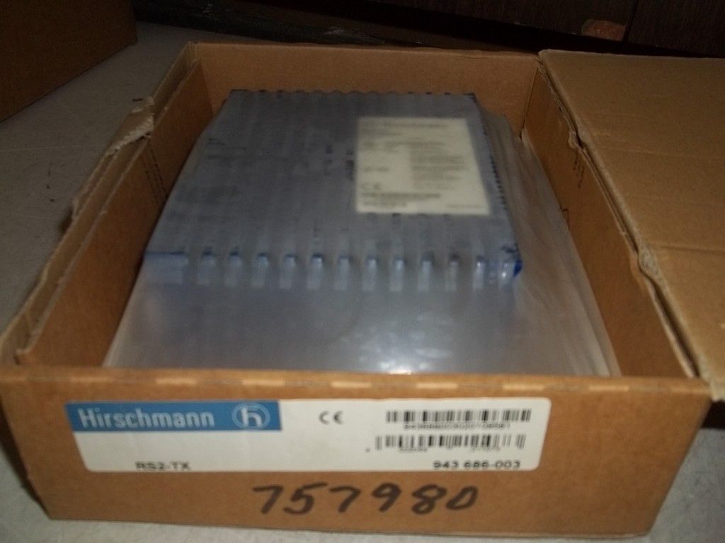HIRSCHMANN RAIL SWITCH RS2-TX *NEW IN BOX *