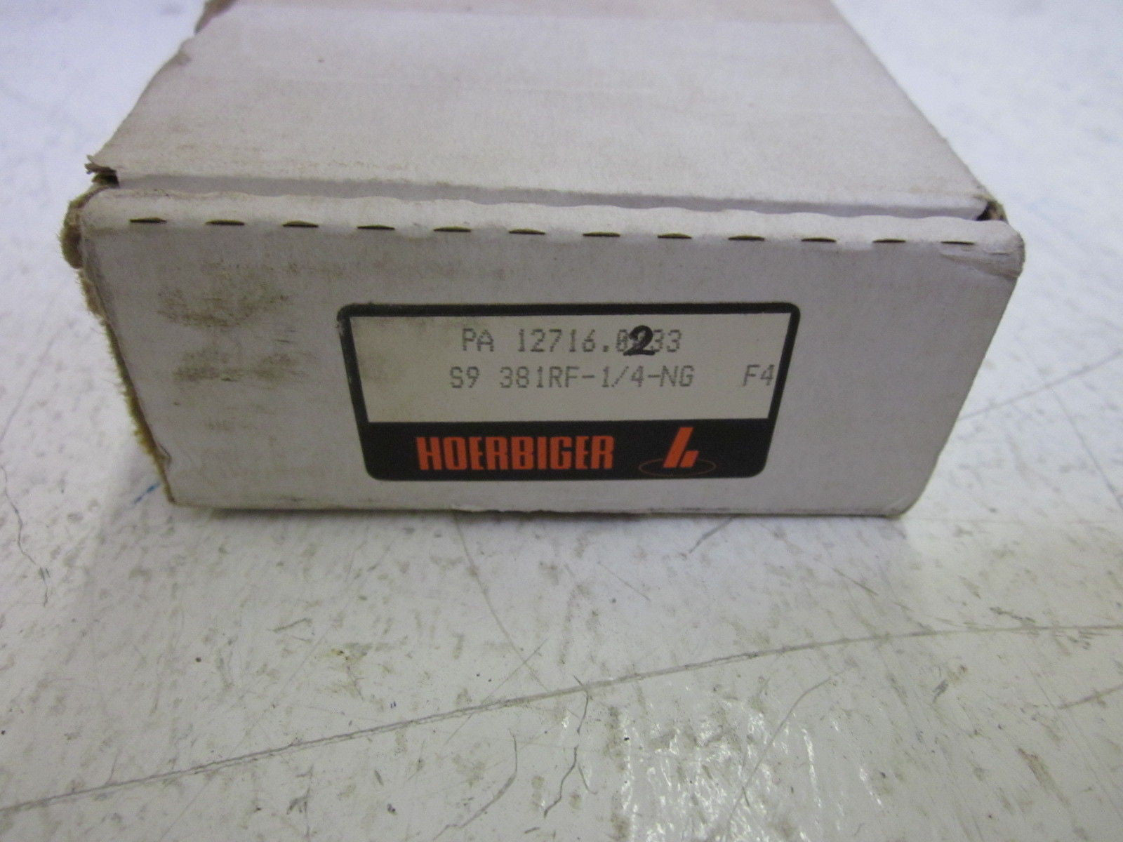 HOERBIGER S9 381RF-1/4NG *NEW IN BOX*