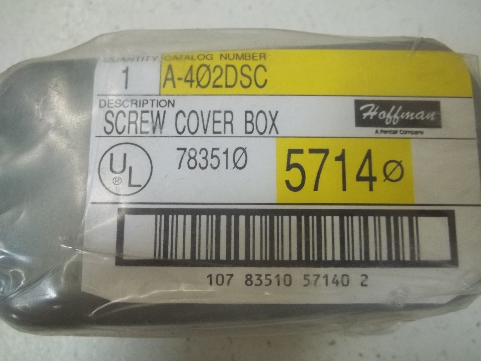 HOFFMAN A-402DSC * NEW IN ORIGINAL PACKAGE *