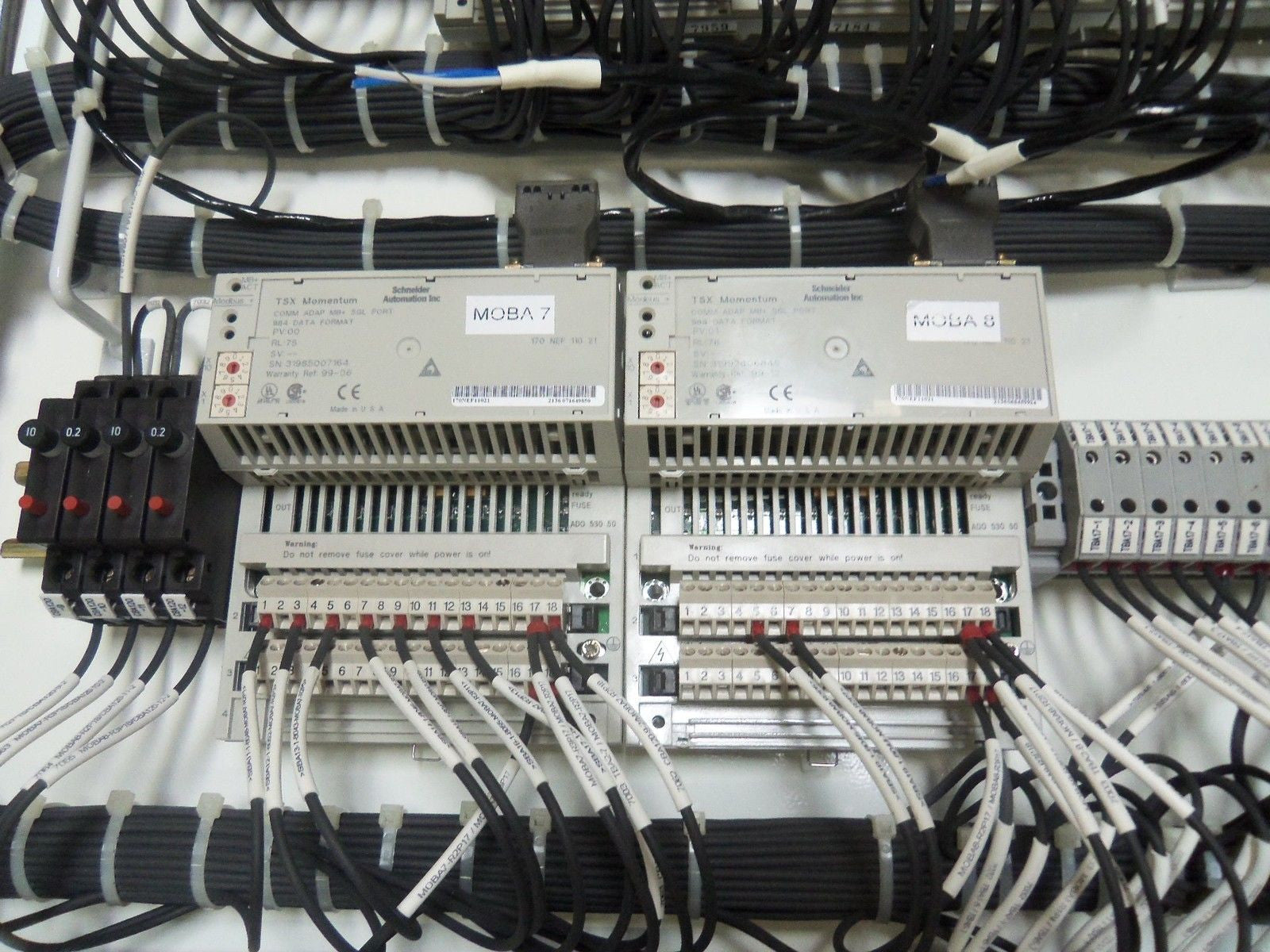 HOFFMAN A-424212WFLP W/ ABB CUTLER HAMMER AND SCHNEIDER *NEW NO BOX*