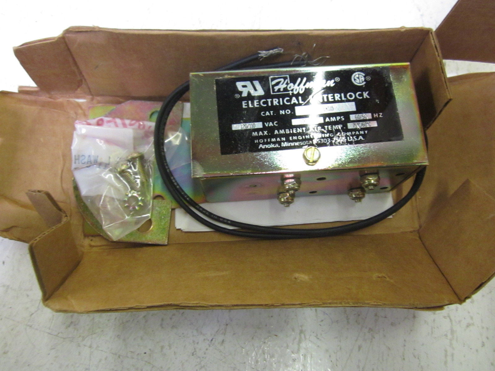 HOFFMAN A-EK115 ELECTRICAL INTERLOCK SWITCH *NEW IN BOX*