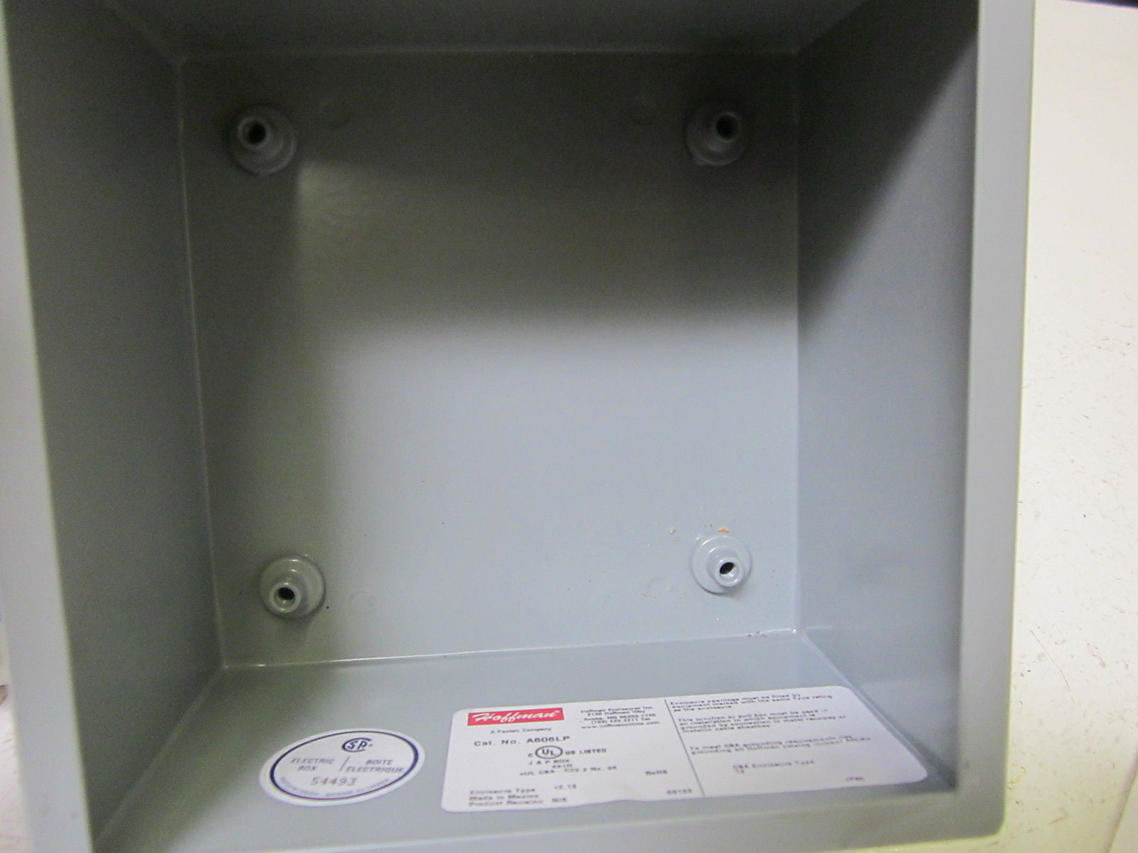 HOFFMAN A606LP ENCLOSURE *USED*