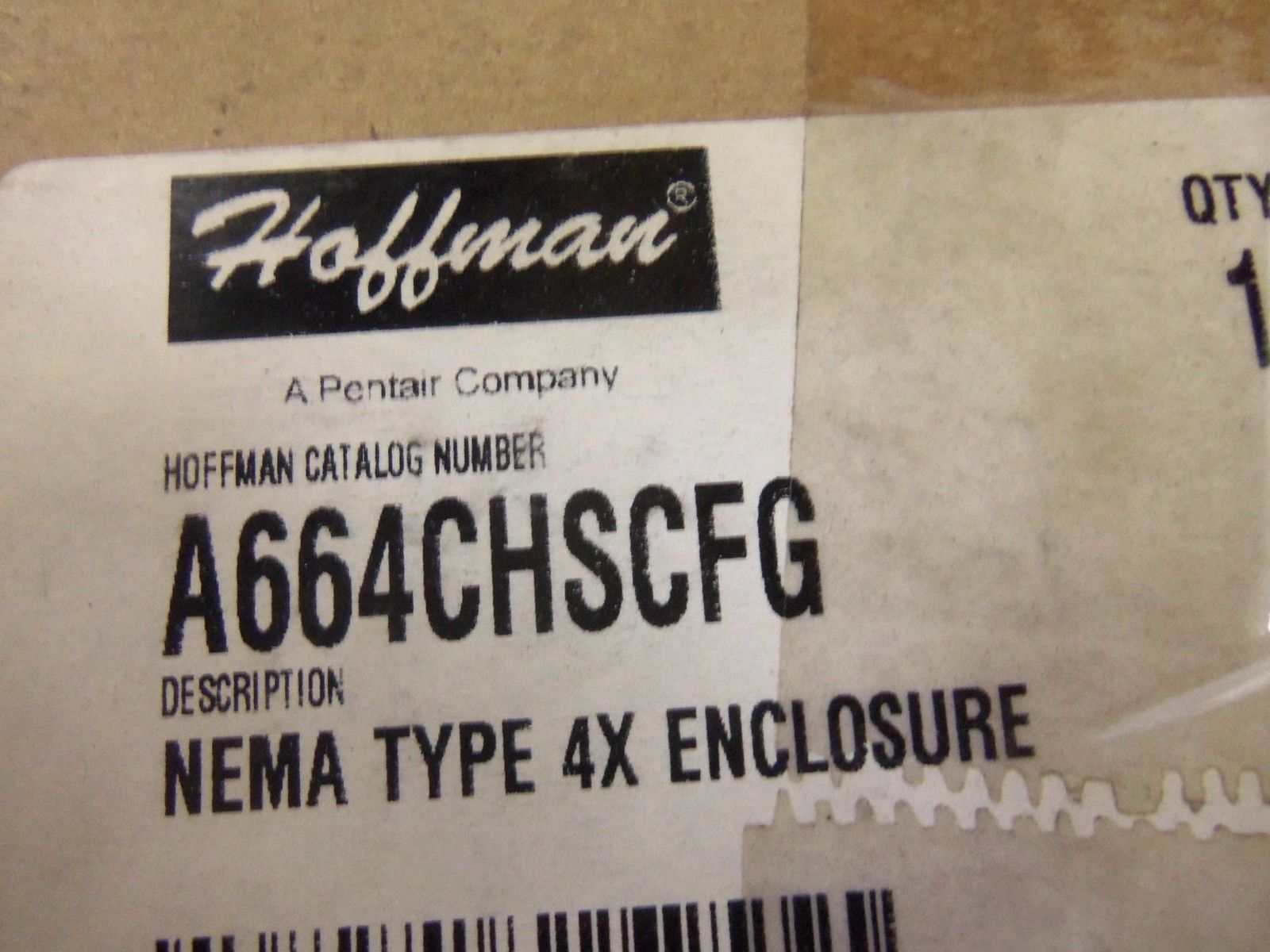 HOFFMAN A664CHSCFG ENCLOSURE *NEW IN BOX*
