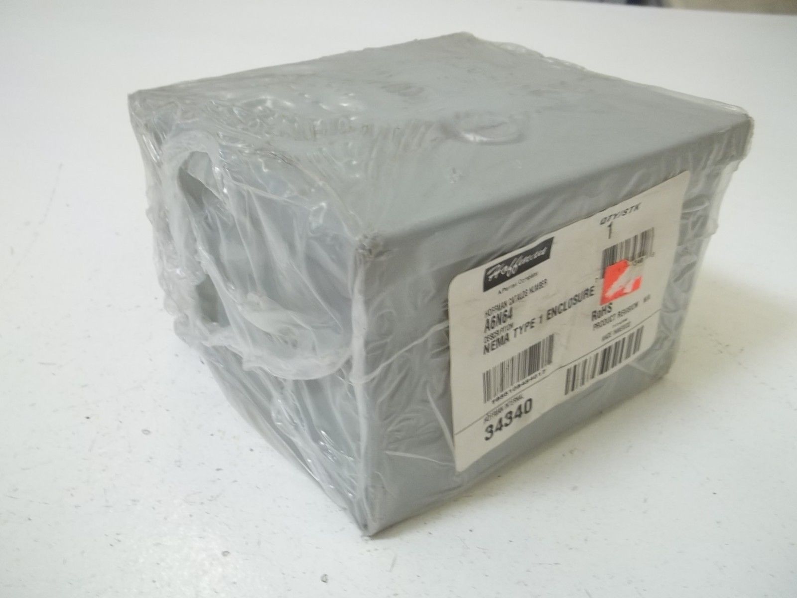 HOFFMAN A6N64 NEMA TYPE 1 ENCLOSURE * NEW IN ORIGINAL PACKAGE  *
