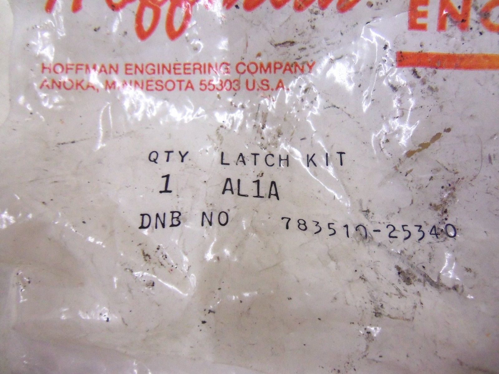HOFFMAN AL1A *NEW IN FACTORY BAG*