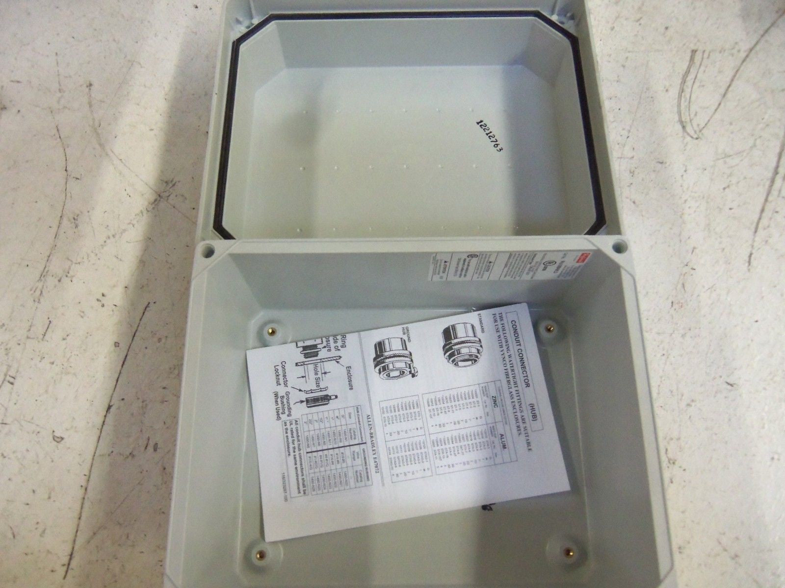 HOFFMAN RHJ1008HWLG ENCLOSURE *NEW IN BOX*