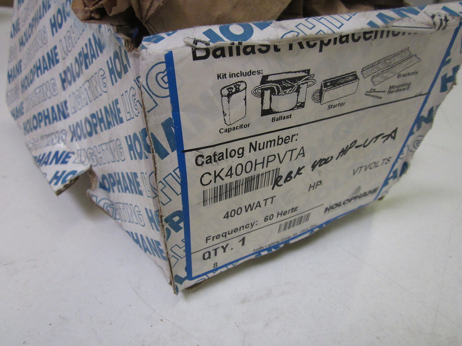 HOLOPHANE CK400HPVTA BALLAST REPLACEMENT KIT *NEW IN BOX*