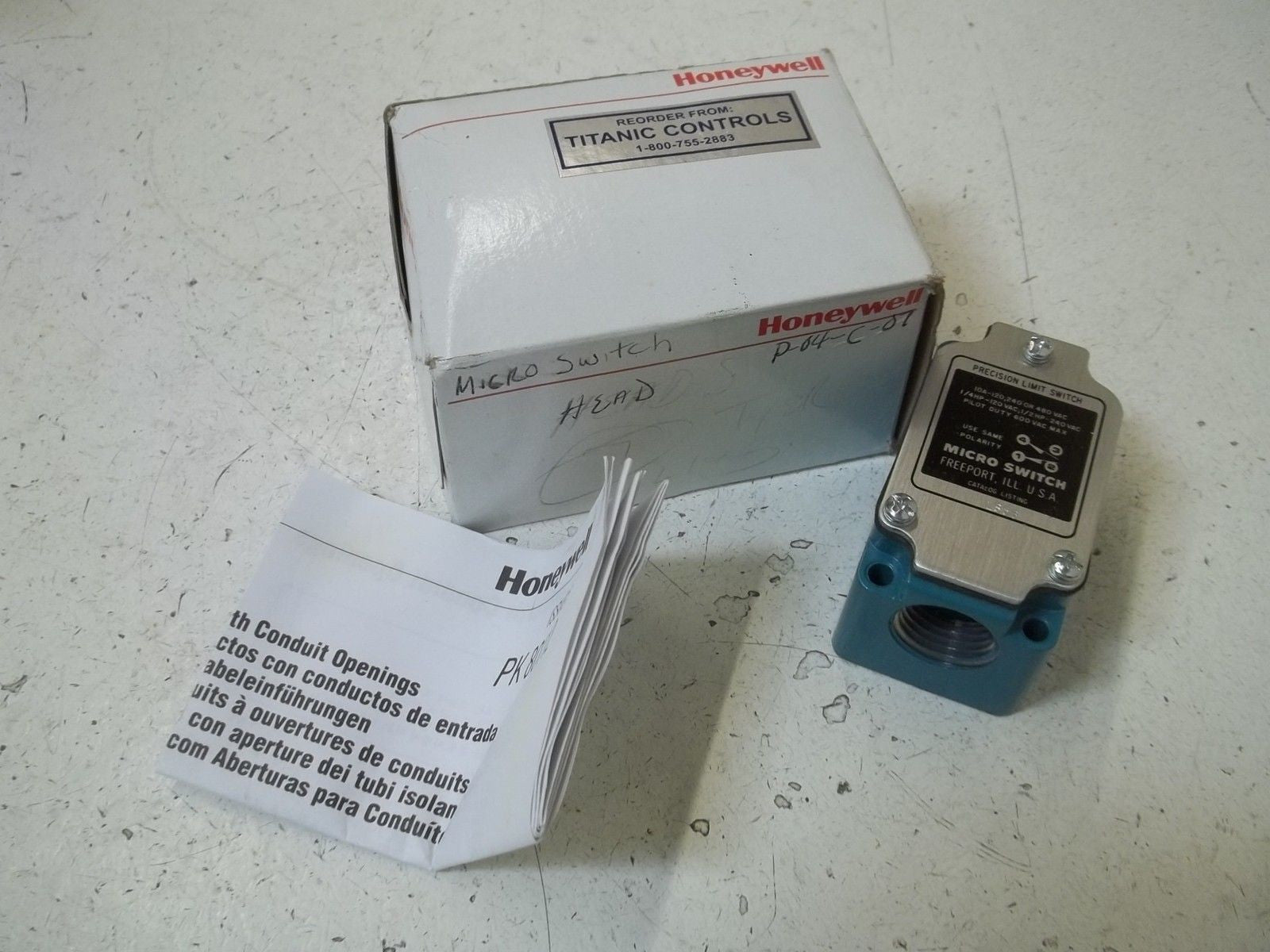 MICROSWITCH 1LS56 LIMIT SWITCH (AS PICTURED) *NEW NO BOX*