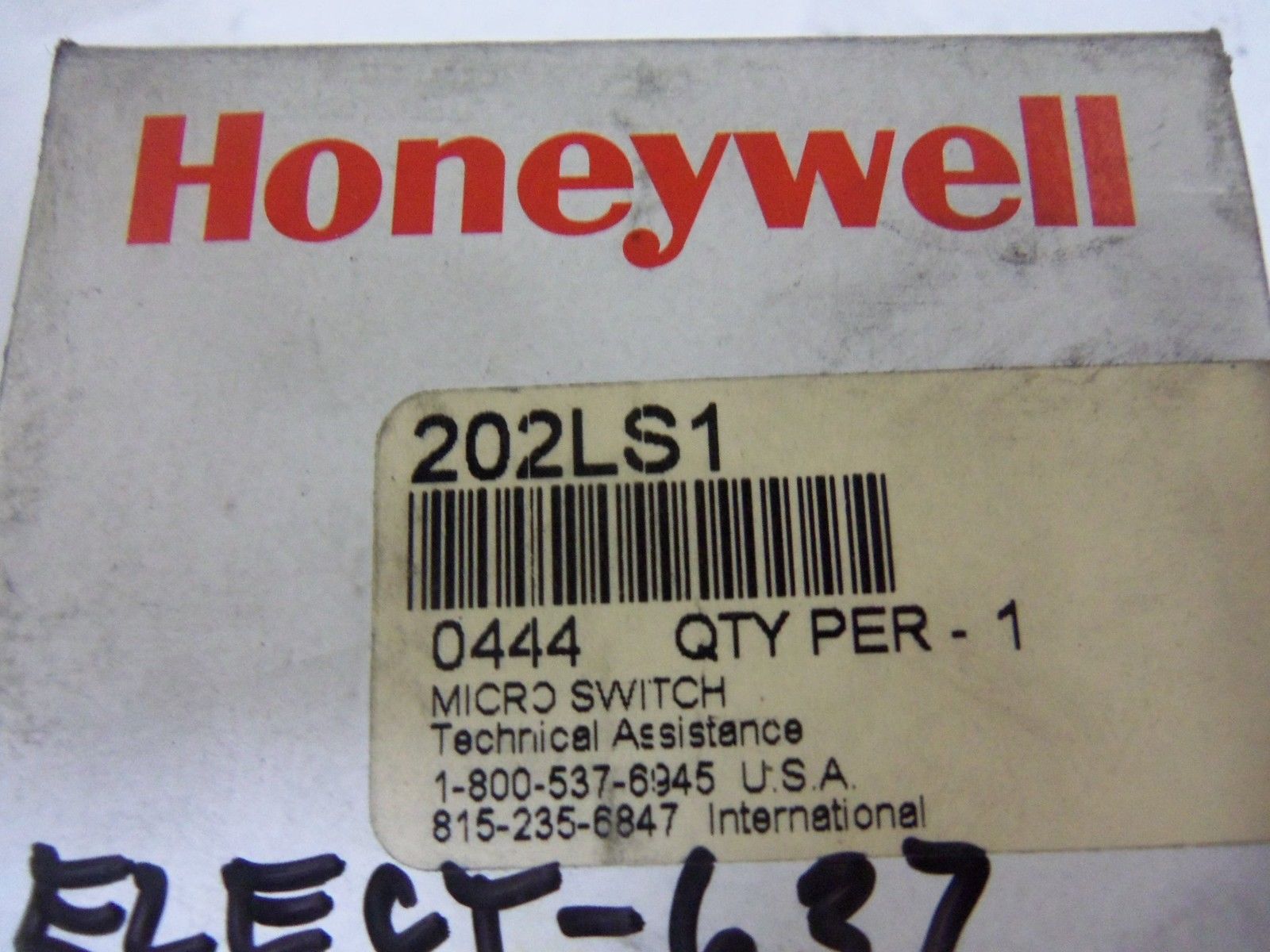 HONEYWELL 202LS1 *FACTORY SEALED*