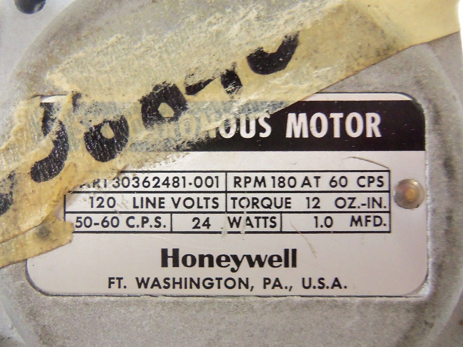 HONEYWELL 30362481-001 *USED*