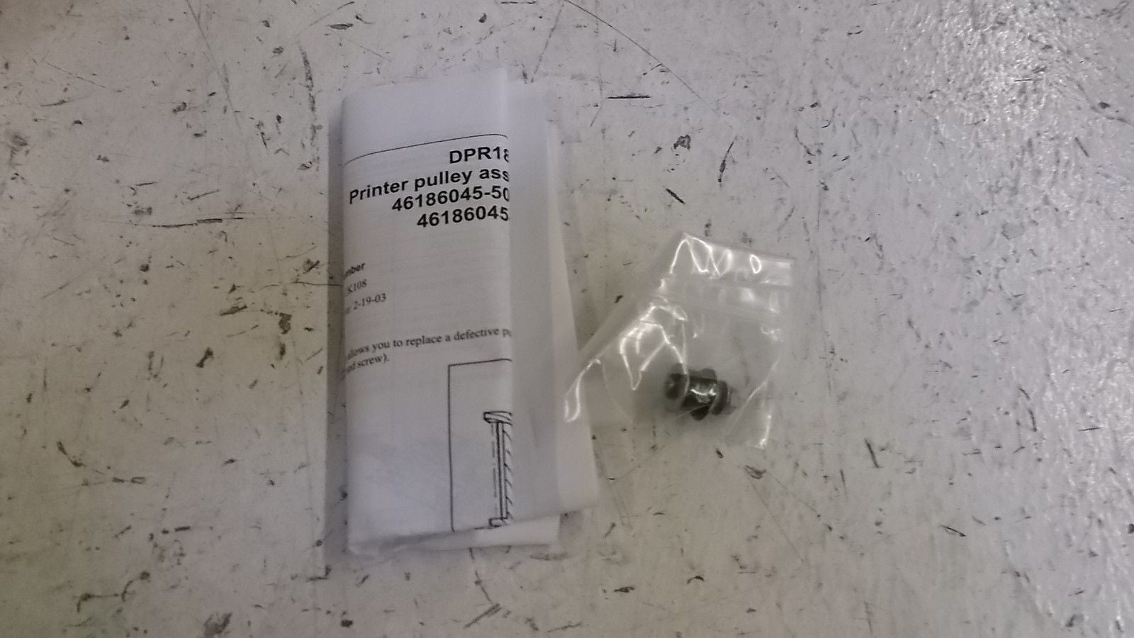 HONEYWELL 46186045-502 PULLEY *NEW IN FACTORY BAG*