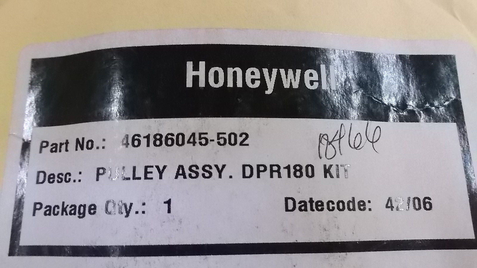 HONEYWELL 46186045-502 PULLEY *NEW IN FACTORY BAG*