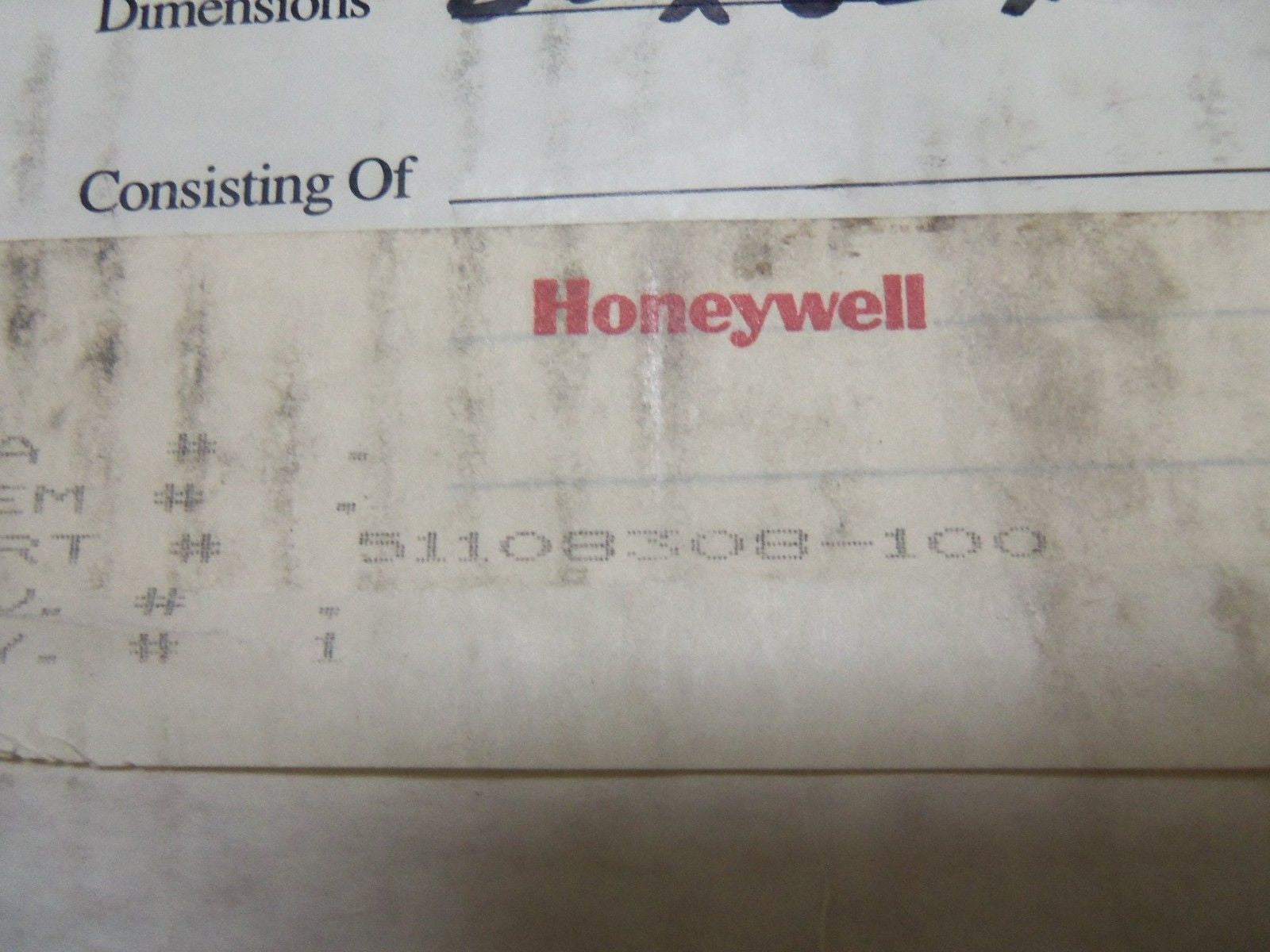 HONEYWELL 51108308-100 *NEW IN BOX*
