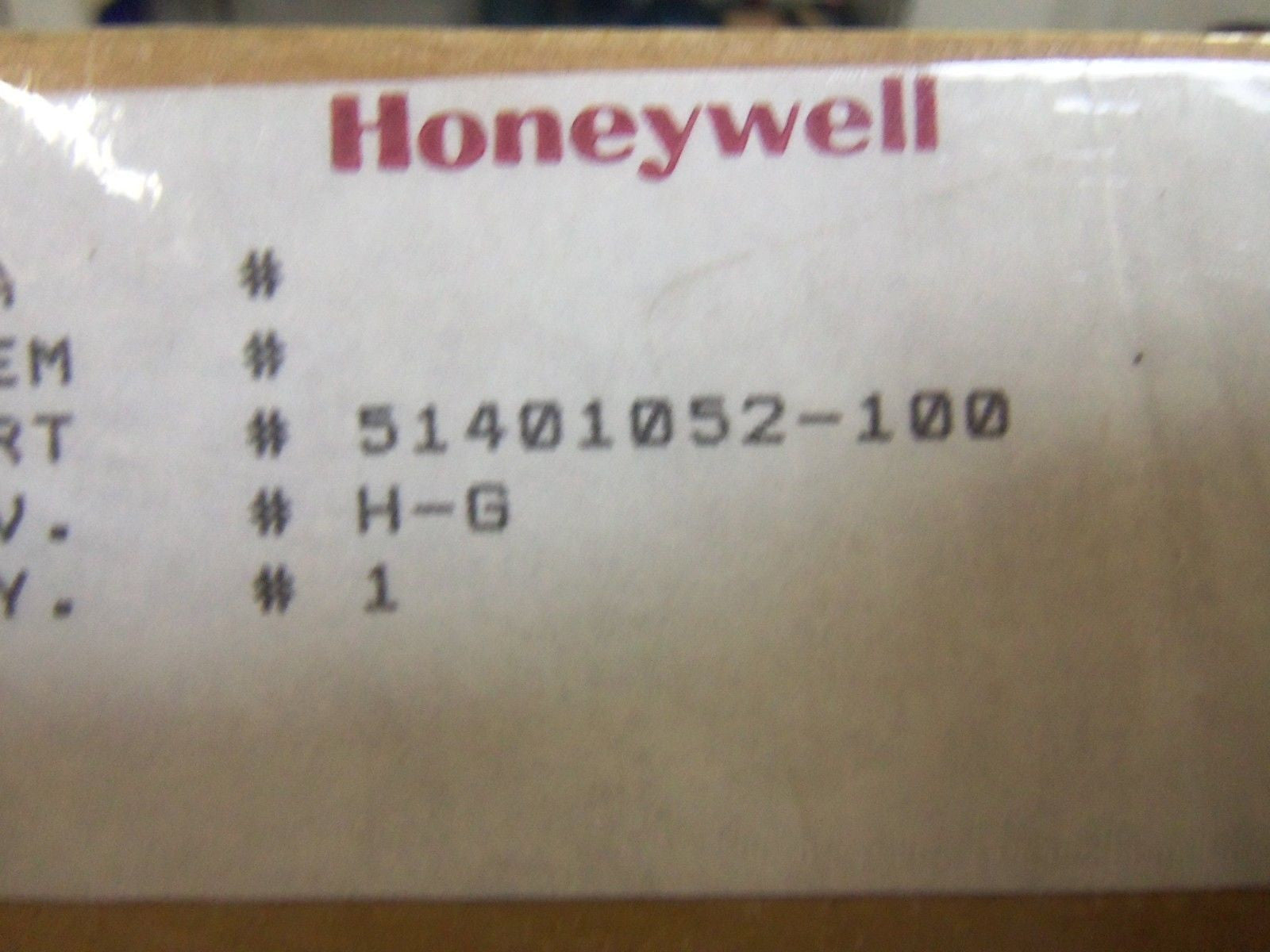 HONEYWELL 51401052-100 *NEW IN BOX*