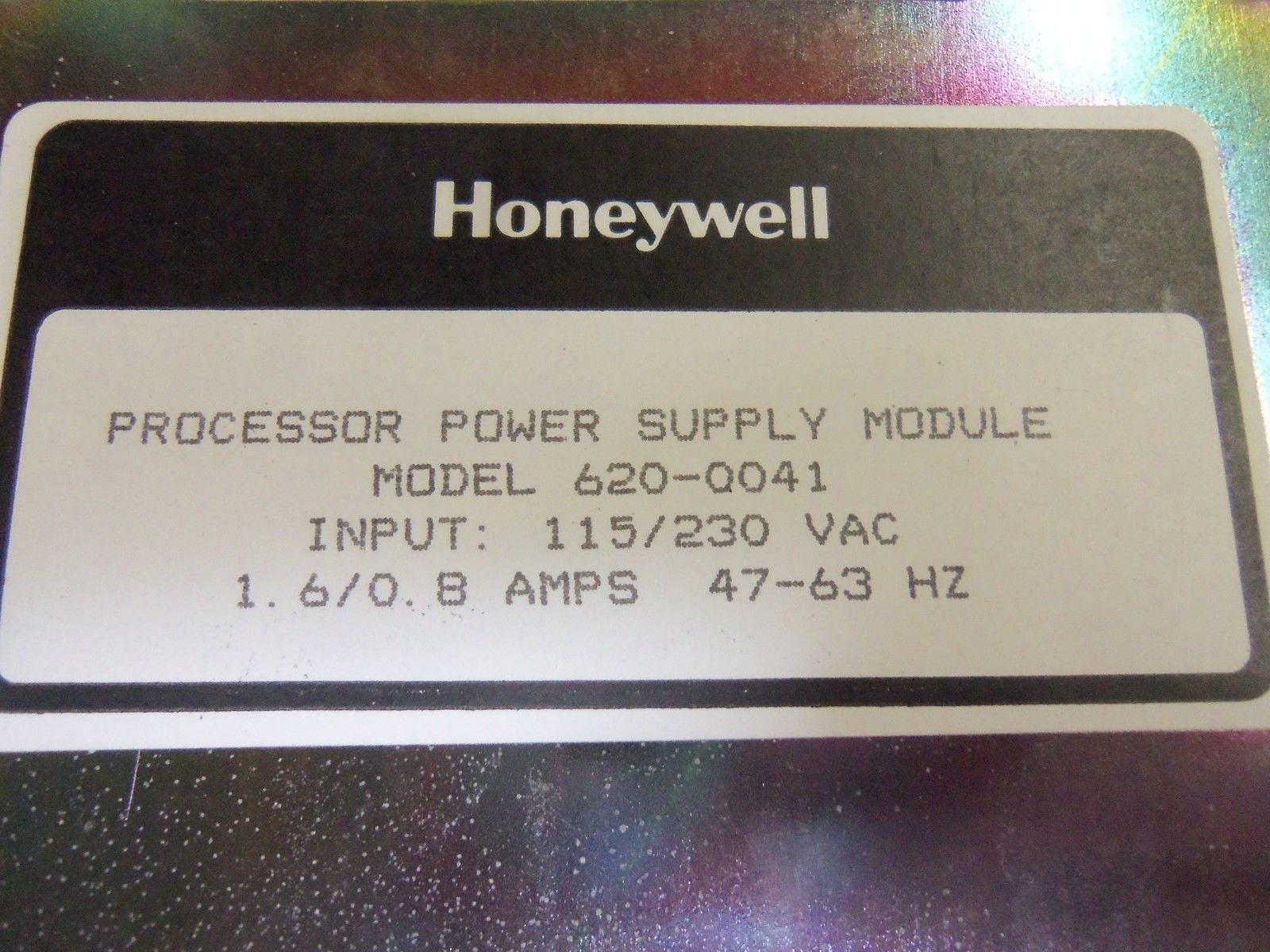 HONEYWELL 620-0041 POWER SUPPLY MODULE *USED*