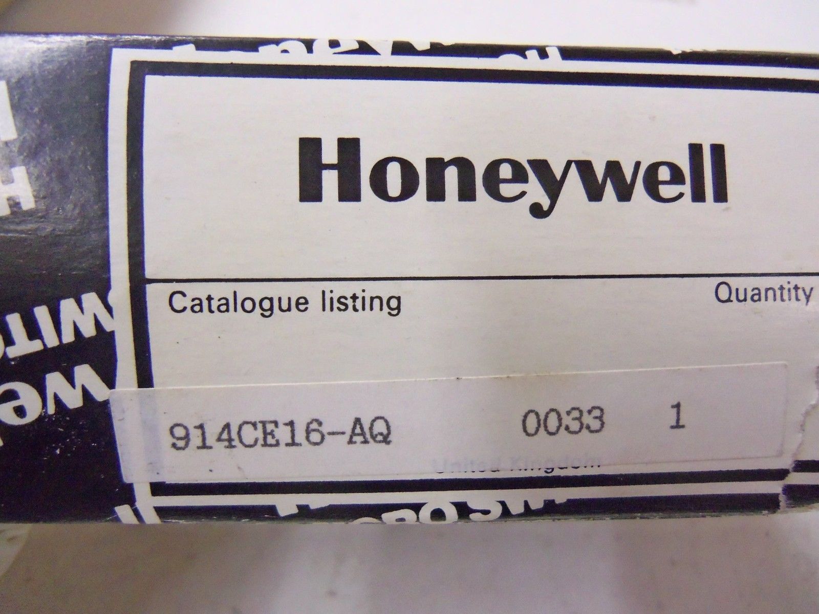 HONEYWELL 914CE16-AQ *NEW IN BOX*
