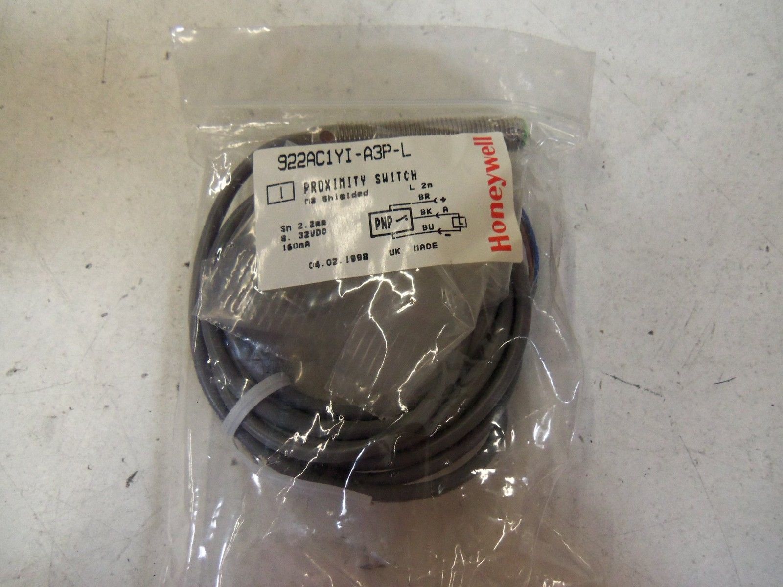 HONEYWELL 922AC1YI-A3P-L *NEW IN BOX*