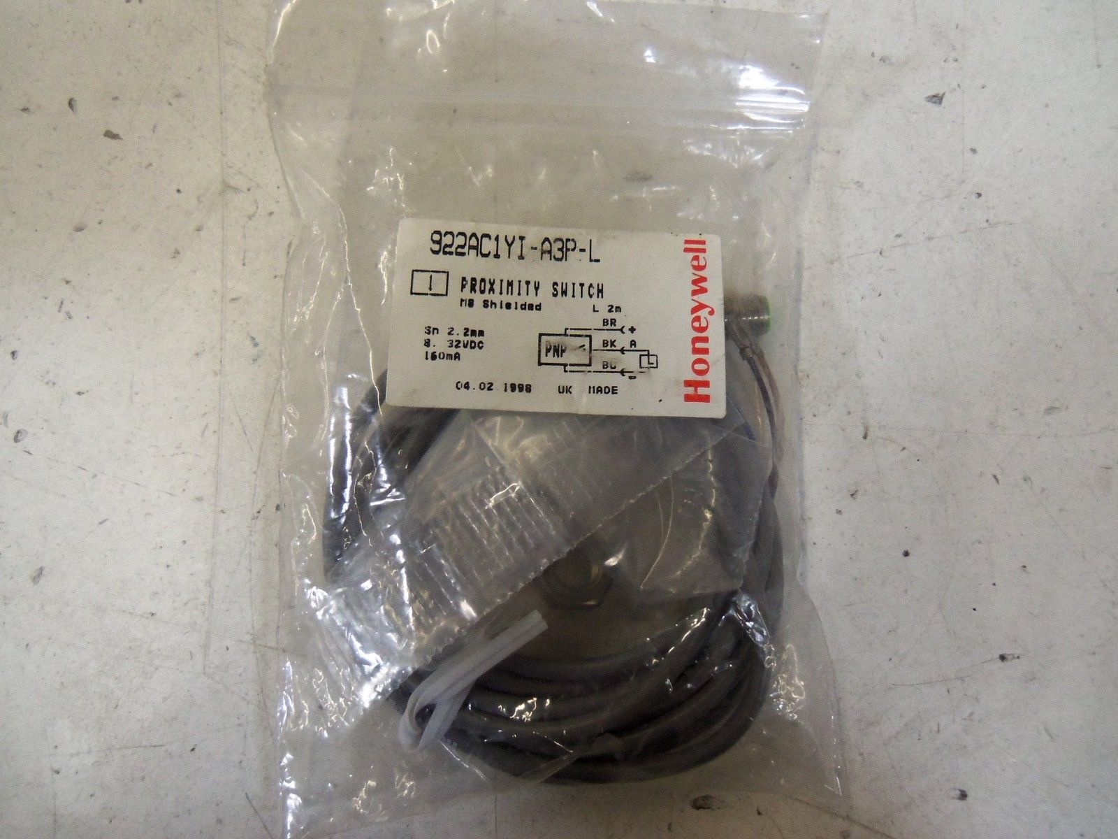 HONEYWELL 922AC1YI-A3P-L *NEW IN BAG*