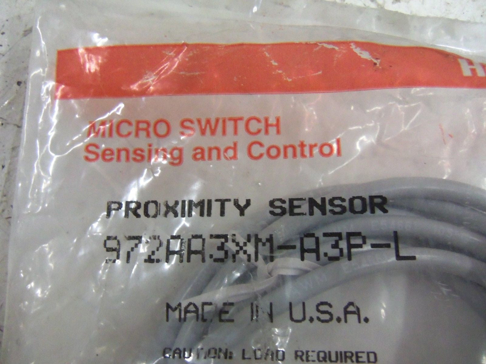 HONEYWELL 972AA3XM-A3P-L PROXIMITY SWITCH *NEW IN FACTORY BAG*