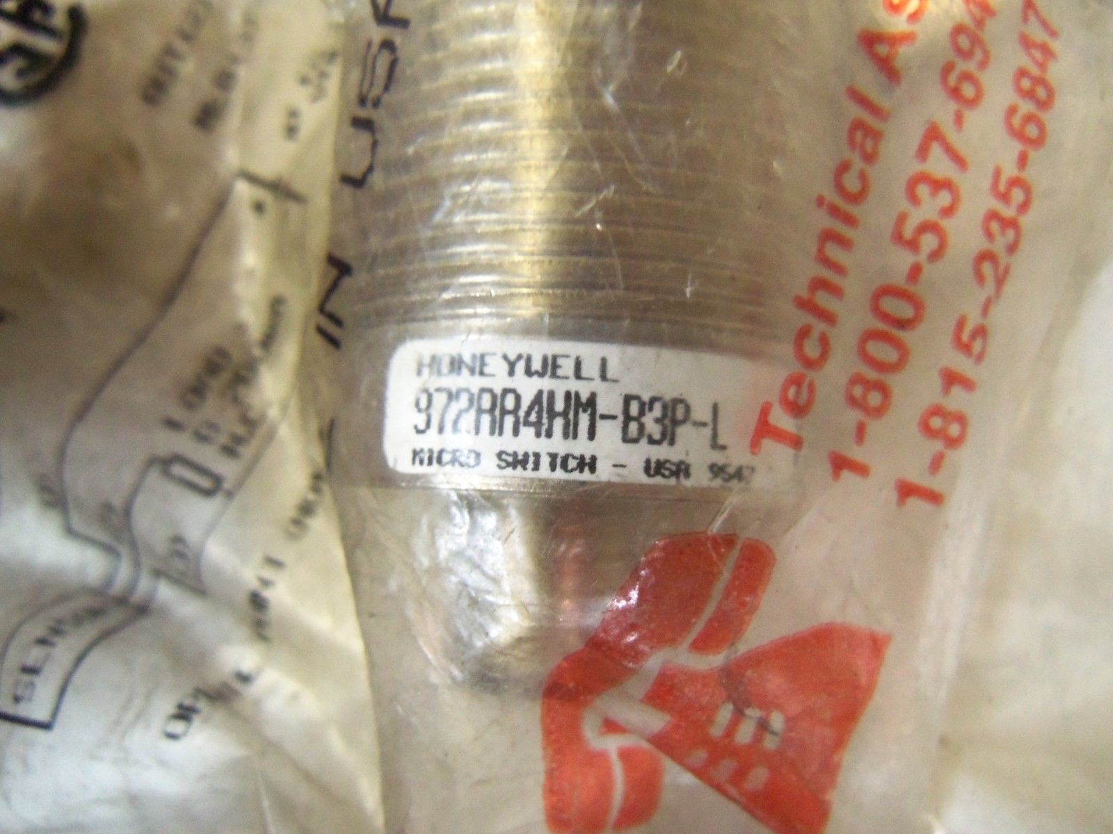 HONEYWELL 972AA4HM-B3P-L *NEW IN FACTORY BAG*