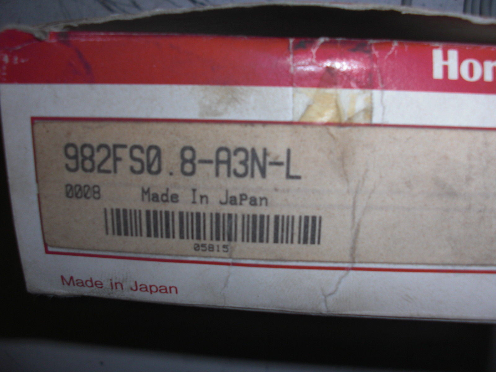 HONEYWELL 982FS0. 8-A3N-L *NEW IN BOX*