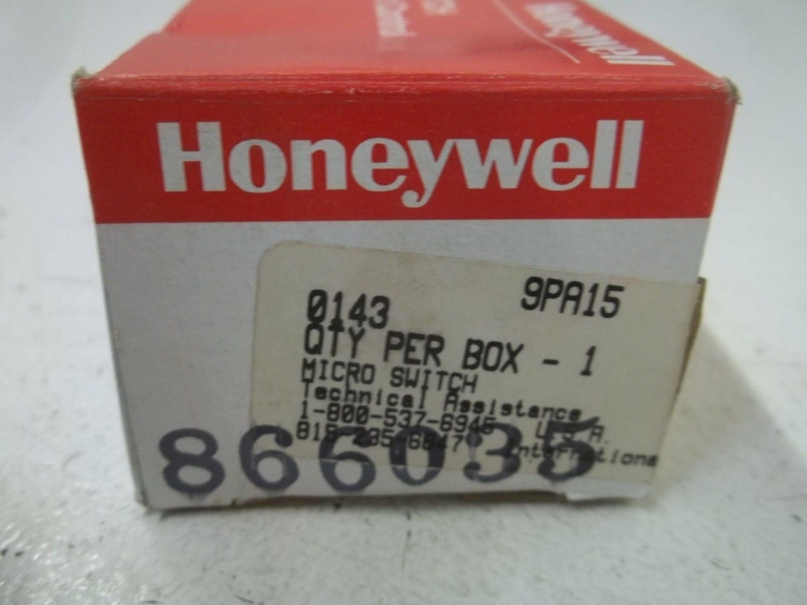 HONEYWELL 9PA15 ACTUATOR HEAD (AS PICTURED) *USED*
