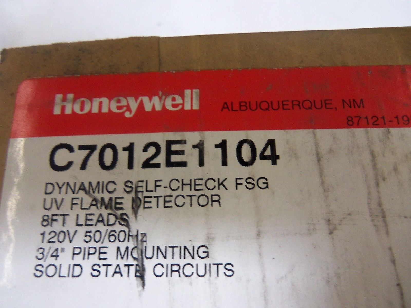 HONEYWELL C7012E1104 *FACTORY SEALED*