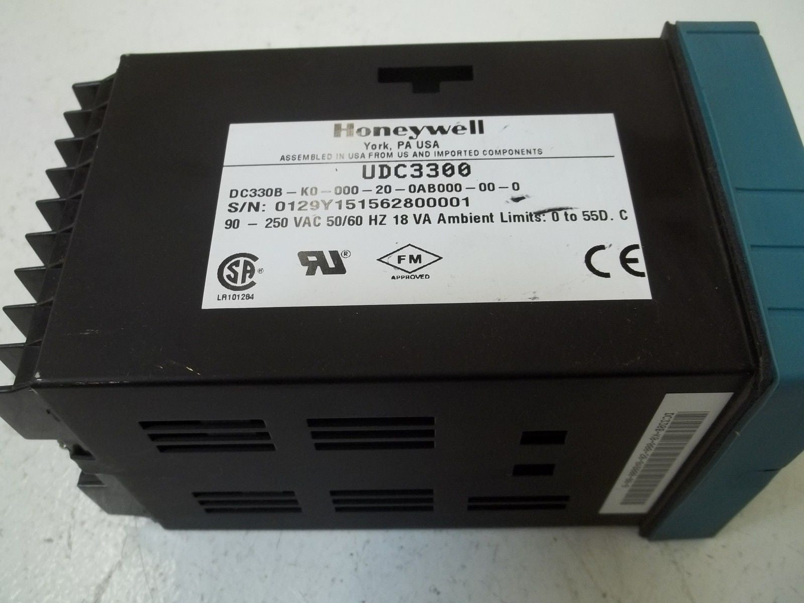HONEYWELL DC330BK0-000-20-0AB000-00-0 *USED*