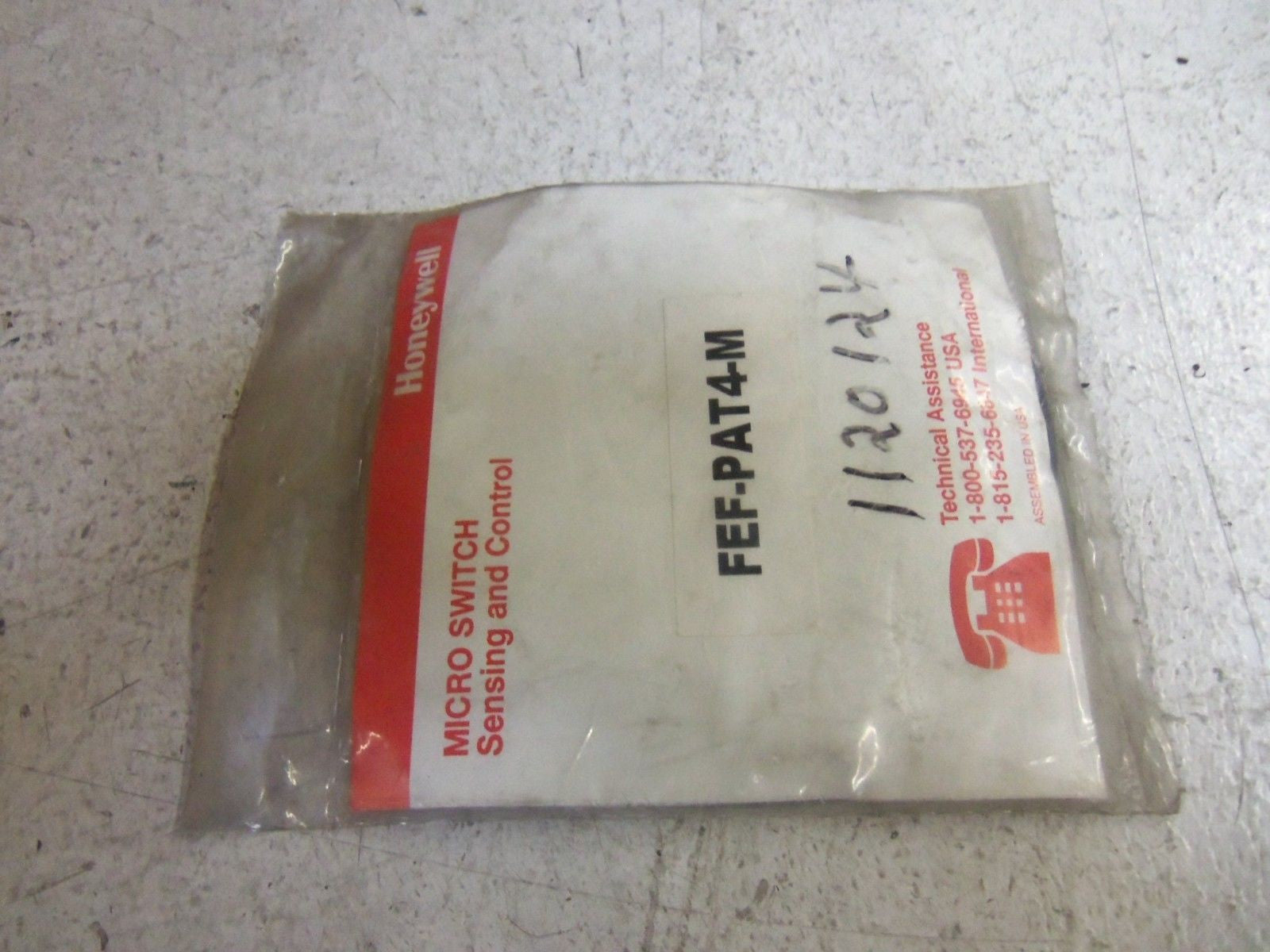 HONEYWELL FEF-PAT4-M FIBER OPTIC CABLE *NEW IN FACTORY BAG*