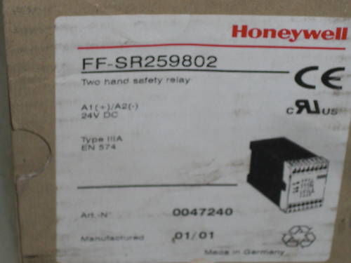 HONEYWELL FF-SR259802 *NEW*