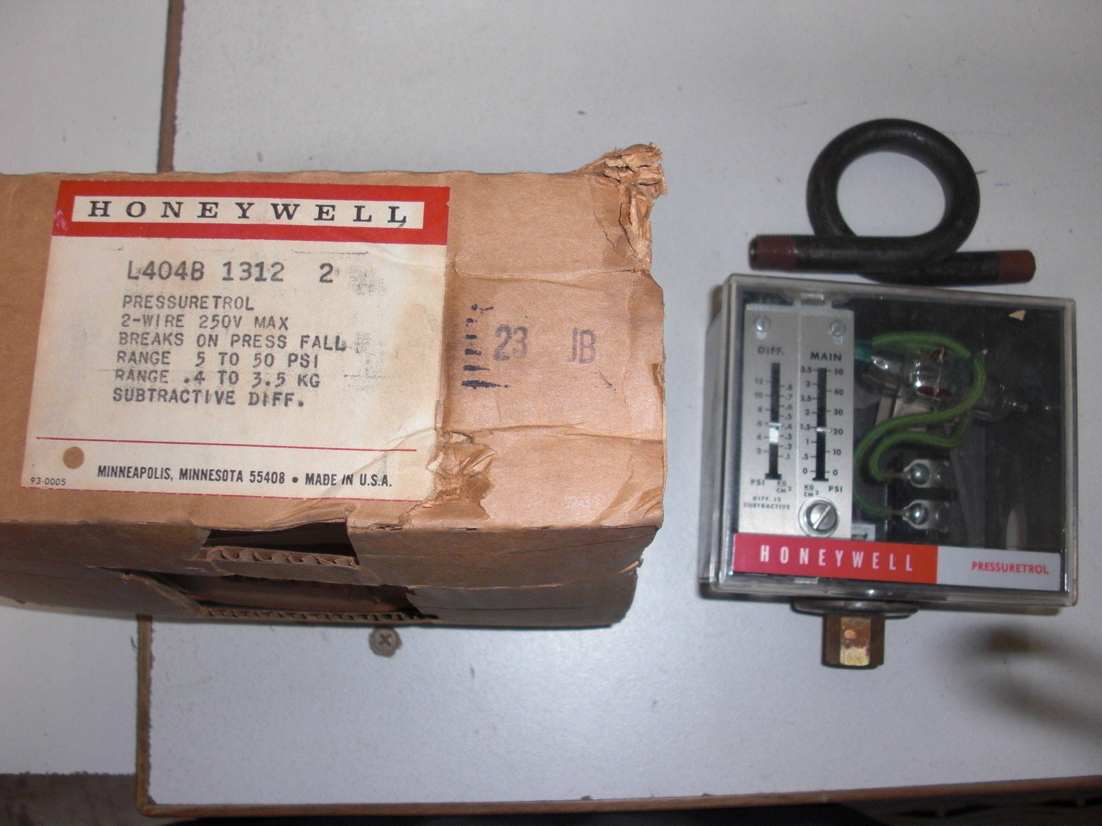 HONEYWELL L404B 1312 2 *USED*